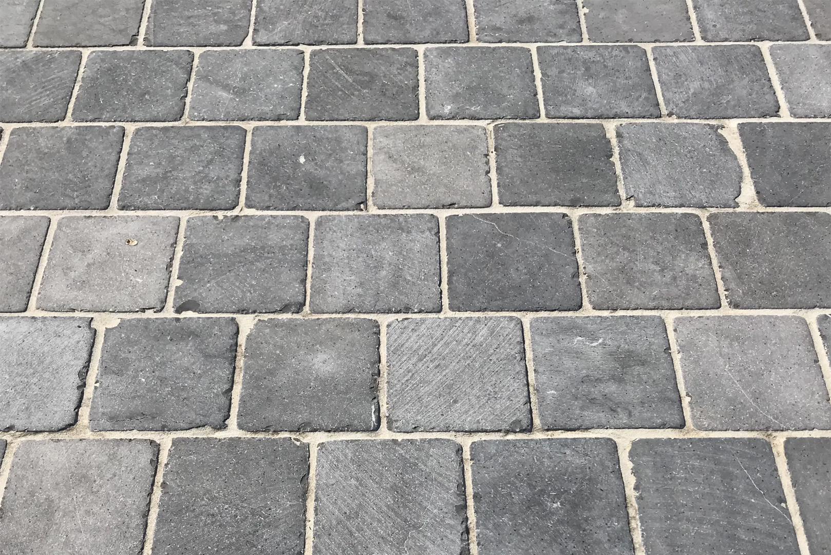 création d'allée en pavés